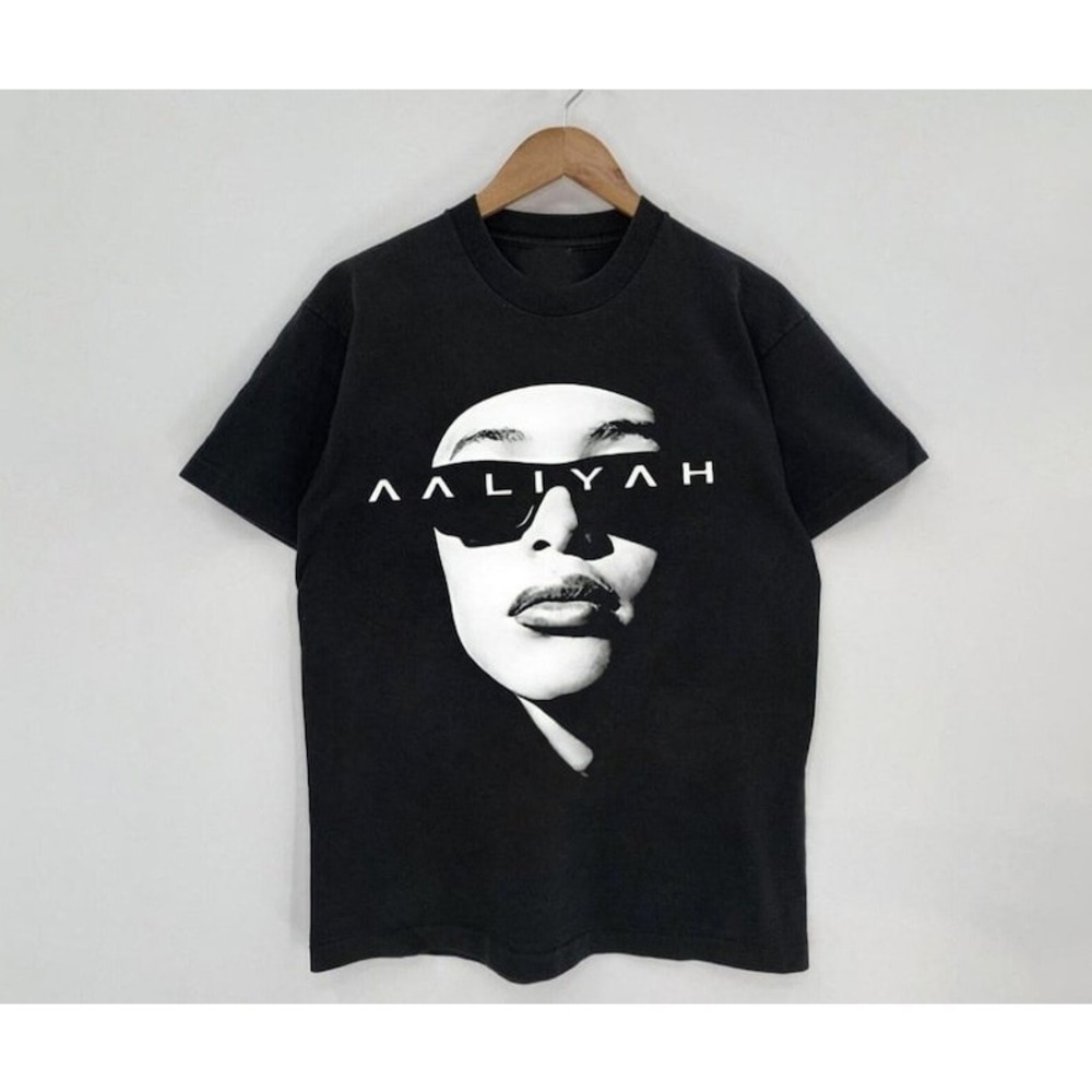 Aaliyah Tribute T-shirt, Unisex T-Shirt Gift For Fant